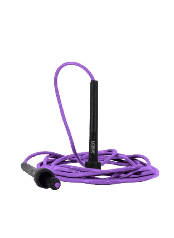 ليف اب سبورتس حبل نط رياضي احترافي PVC بمقابض مريحة – لون بنفسجي - Image 3